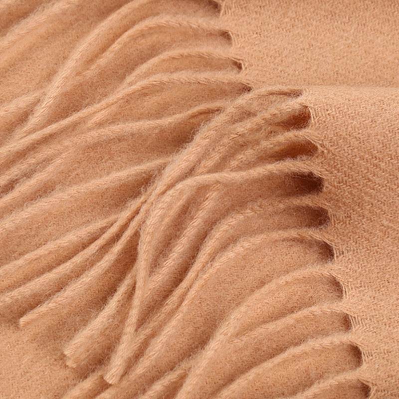 Handmade Suzhou Embroidery Wool Cashmere Scarf with Magnolia Flower 200x38cm - Image 14