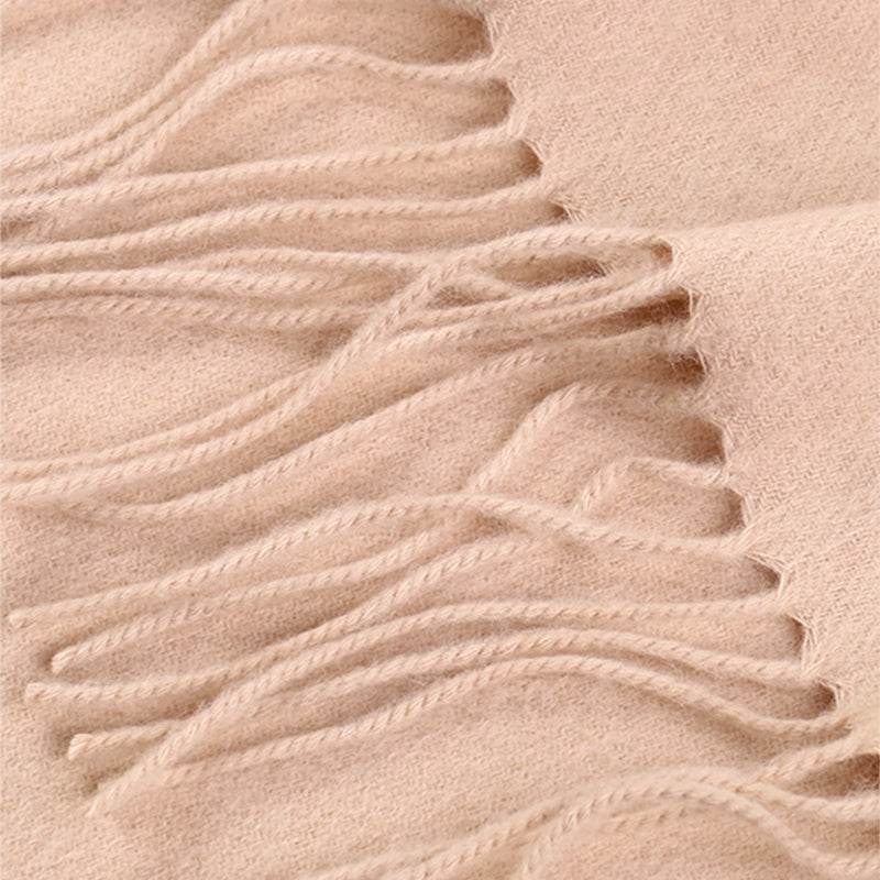 Handmade Suzhou Embroidery Wool Cashmere Scarf with Magnolia Flower 200x38cm - Image 7