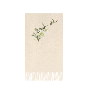 Handcrafted Su Embroidery Cashmere Scarf Luxury 200x70cm