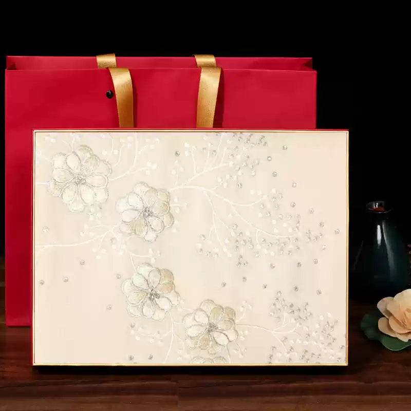 Embroidery 100% Pure Cashmere Scarf Warm Winter 200x60 cm - Image 7