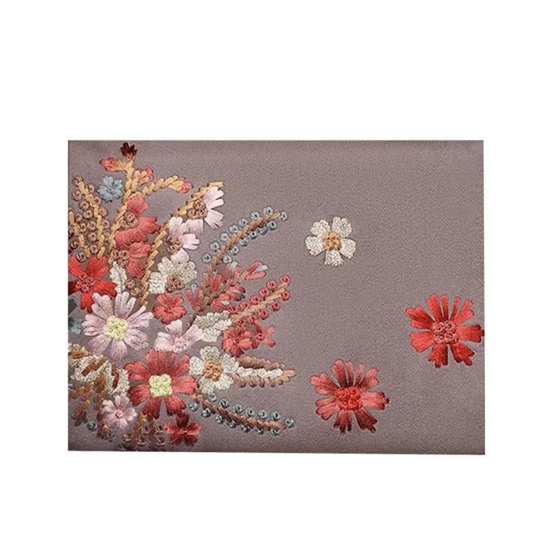 Handcrafted Su Embroidery Cashmere Scarf Luxury Gift Box 200x70cm - Image 14