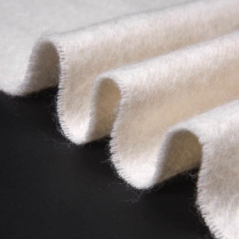 Handcrafted Su Embroidery Cashmere Scarf Luxury 200x70cm - Image 5