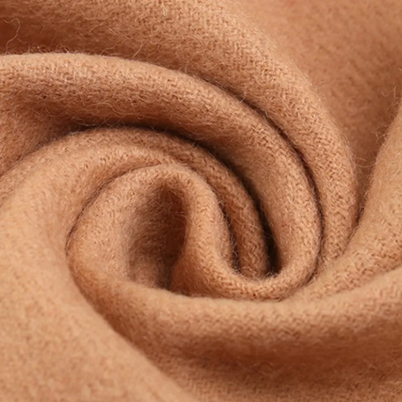 Handmade Suzhou Embroidery Wool Cashmere Scarf With Magnolia Flower 200 x 38 cm - Image 9