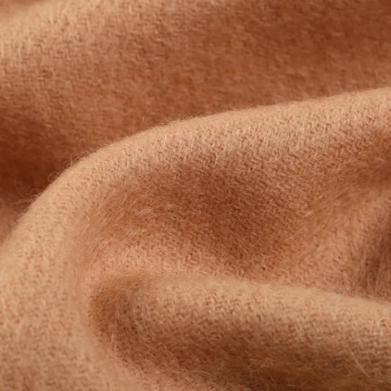 Handmade Suzhou Embroidery Wool Cashmere Scarf With Magnolia Flower 200 x 38 cm - Image 12